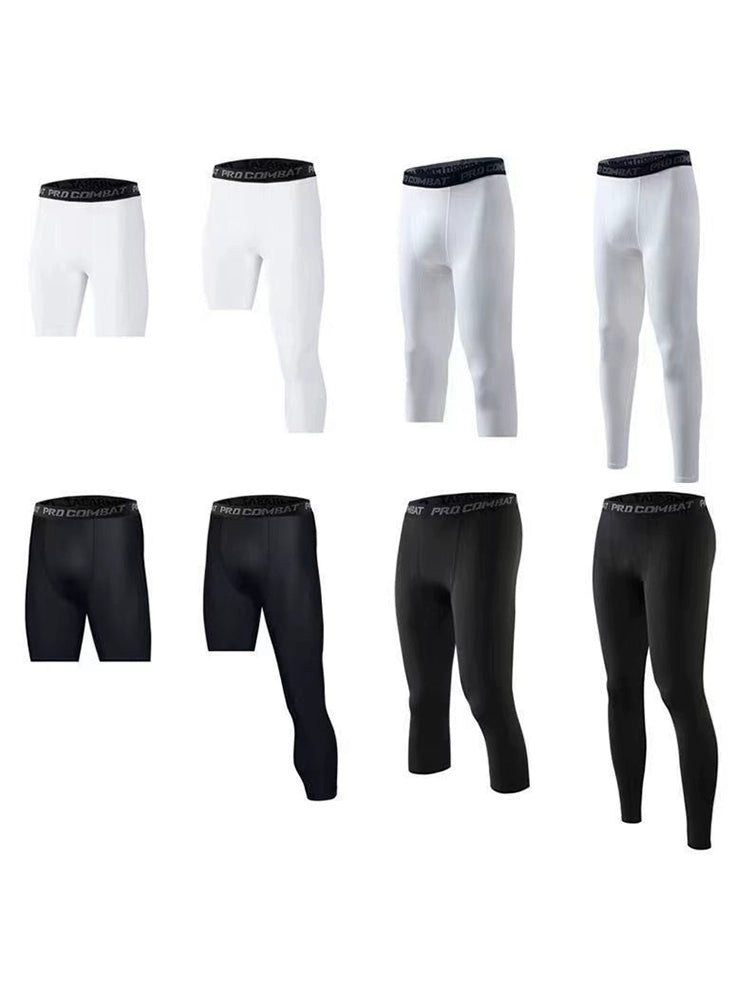 Long and Short Compression Pants