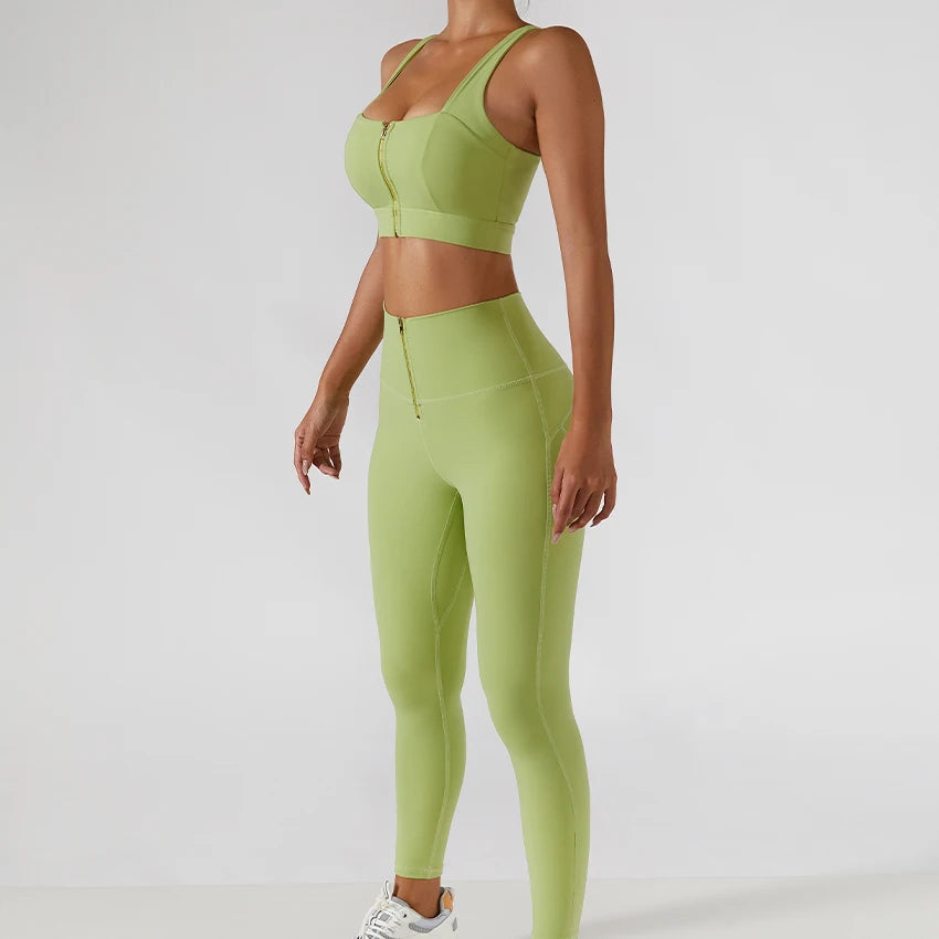 Athletifit - Women's Fashion Yoga/Workout Set - 2 pieces