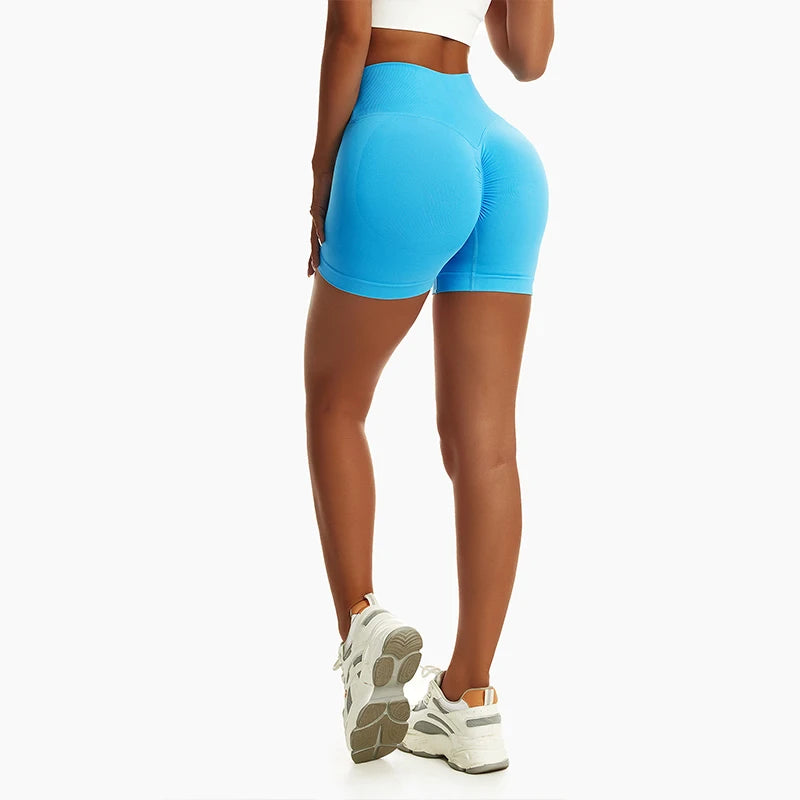 Athletifit Seamless High Waist Fitness Shorts