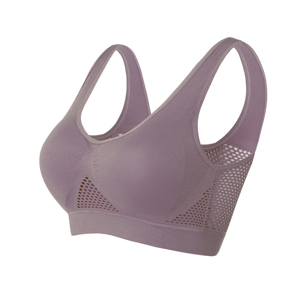 AthletiFit Quick Dry Breathable Women's Padded Sports Bra