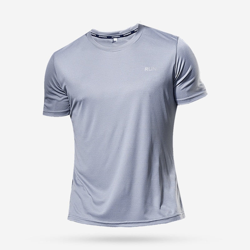 AthletiFit High Quality Quick Dry Men's Fitness T Shirt