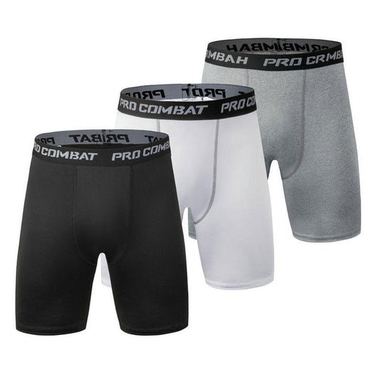 AthltiFit Quick Drying Men's Fitness Compression Shorts