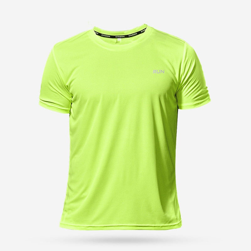 AthletiFit High Quality Quick Dry Men's Fitness T Shirt